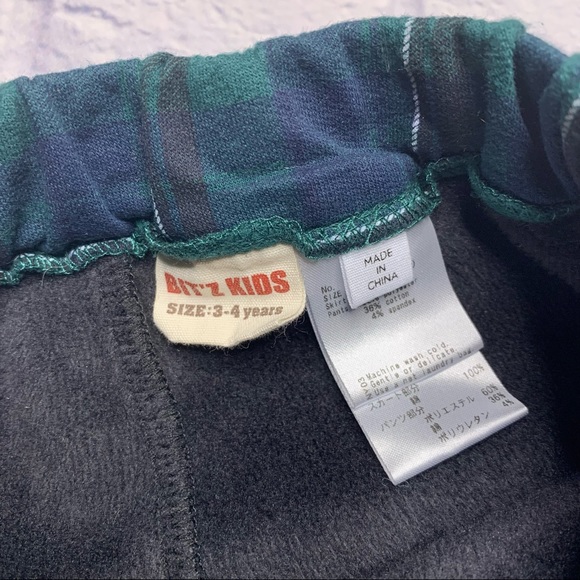 BIT’Z Kids Plaid Skirted Pants - Picture 4 of 6